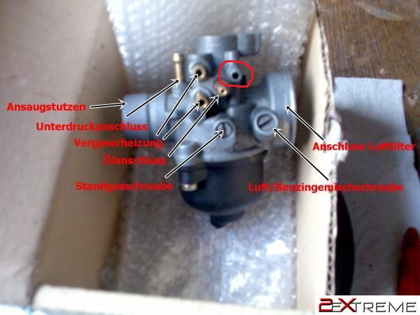 Problem mit Vergaser
