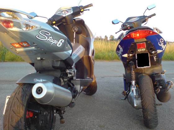 Fotosession mitm Kumpel ;) sein Jetti mein Kreidler RMC G
