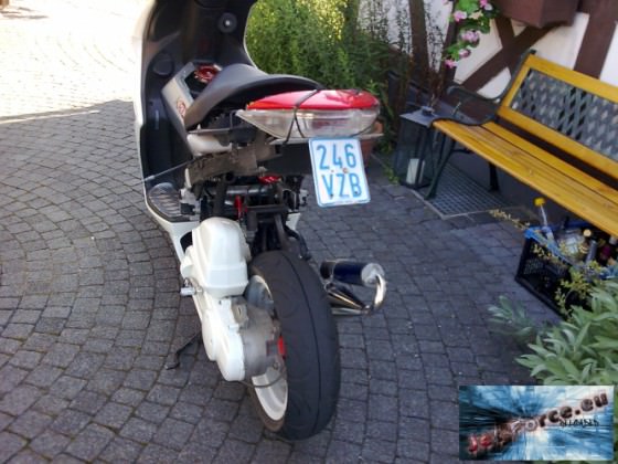 So Roller wird grad lackiert