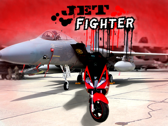 Watch out for the JET F!GHTER