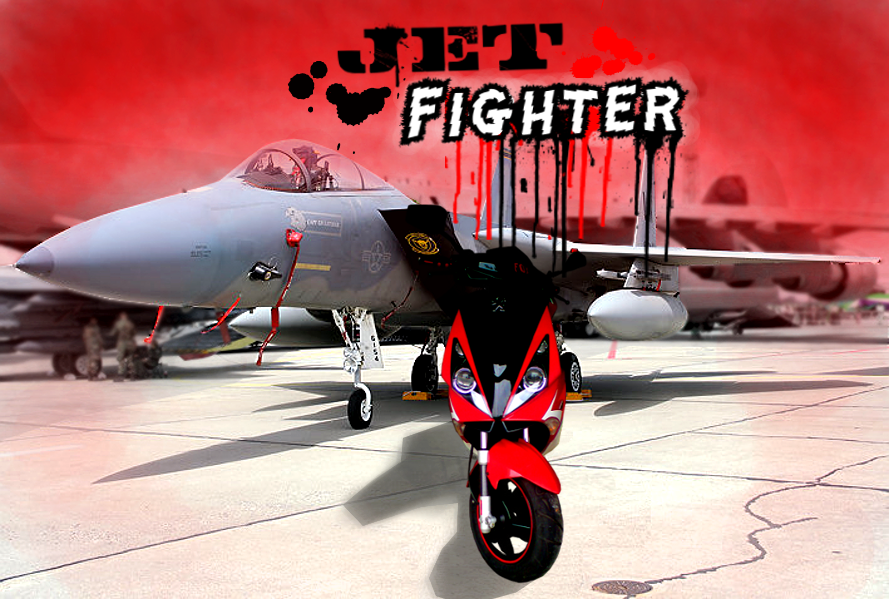 Watch out for the JET F!GHTER