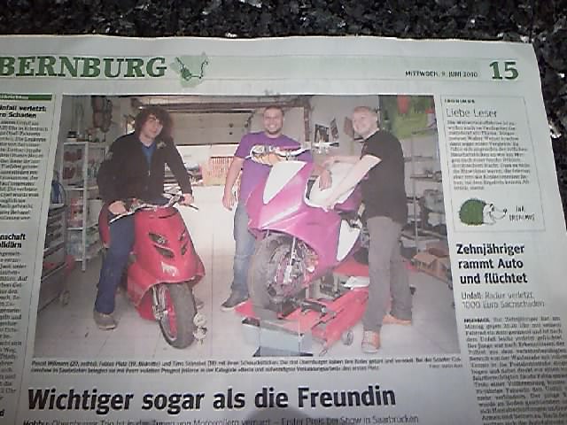 Zeitungsbericht