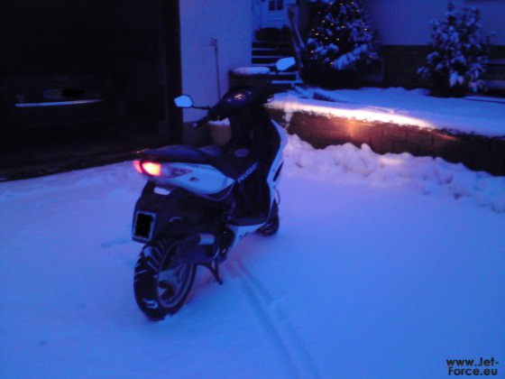 Mein Jet Force im Schnee