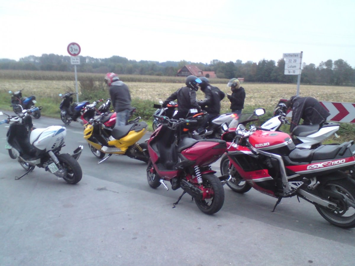 Wetter genutzt und mit paar leuten kleine tour gemacht