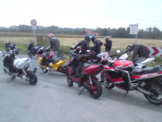 Wetter genutzt und mit paar leuten kleine tour gemacht
