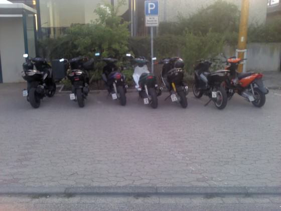 aufm polizei parkplatz