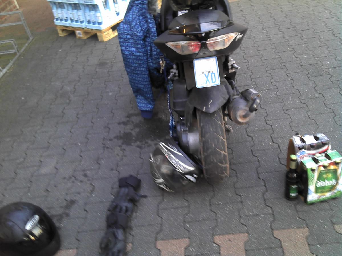 blau hat uns vertrieben :(