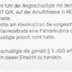 ANKLAGE VOR GERICHT
