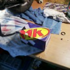 Heute Metrakit 70er und Sito Plus verbaut bei dem Roller von einem Freund