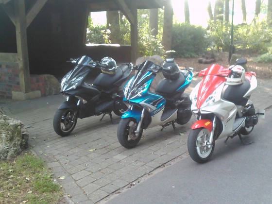 Bisschen mit Kollegen unterwegs
