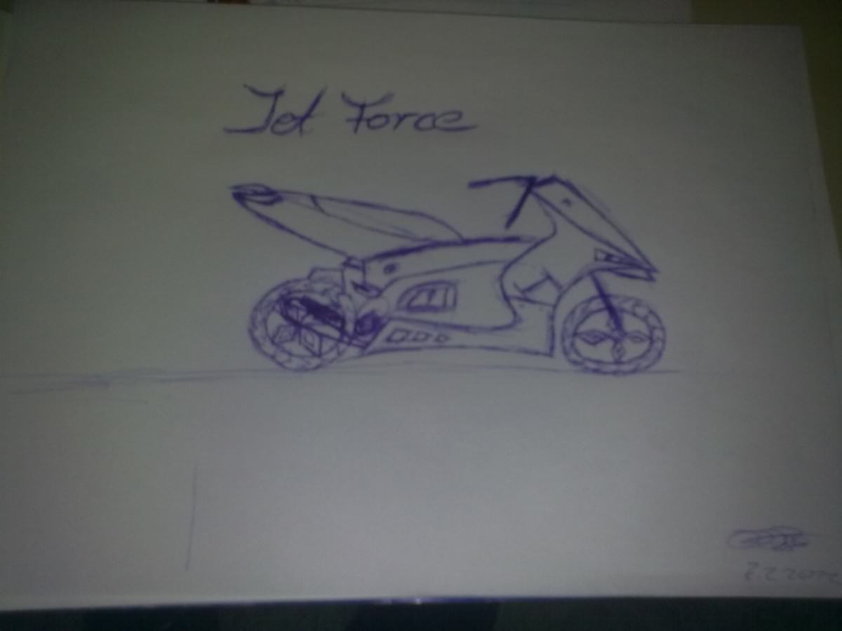 mal ein bissel im unterricht gemalt