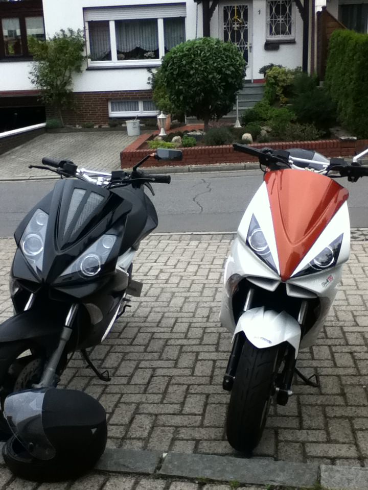 so mal ne kleine roller tour und mein neues frontdreieck