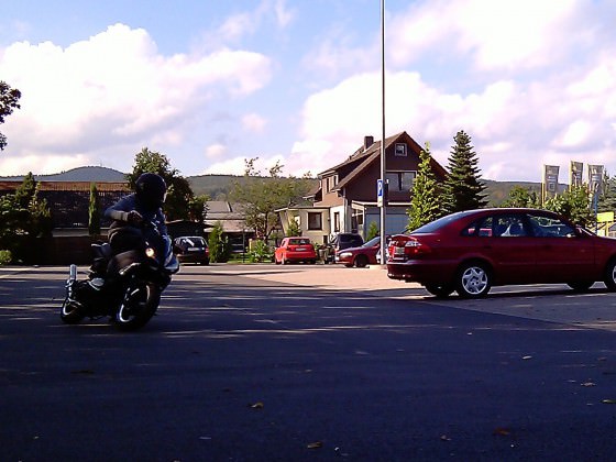 mit red-racer unterwegs:)