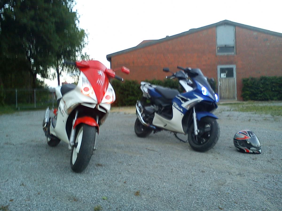 mit kollegen ne runde geheitzt:)