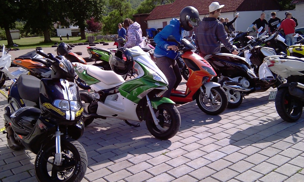 Scooter treffen in pöhlde :D