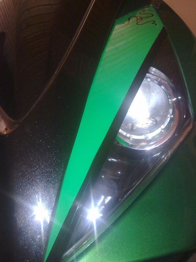Blick :) ( Ja das ist ein Razer sticker :D )