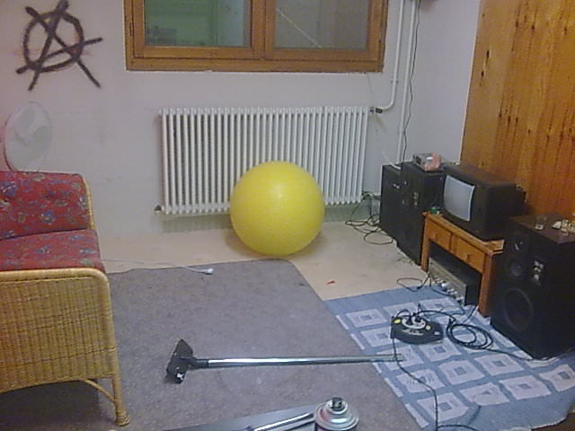 werkstatt + mein neu lackierter block