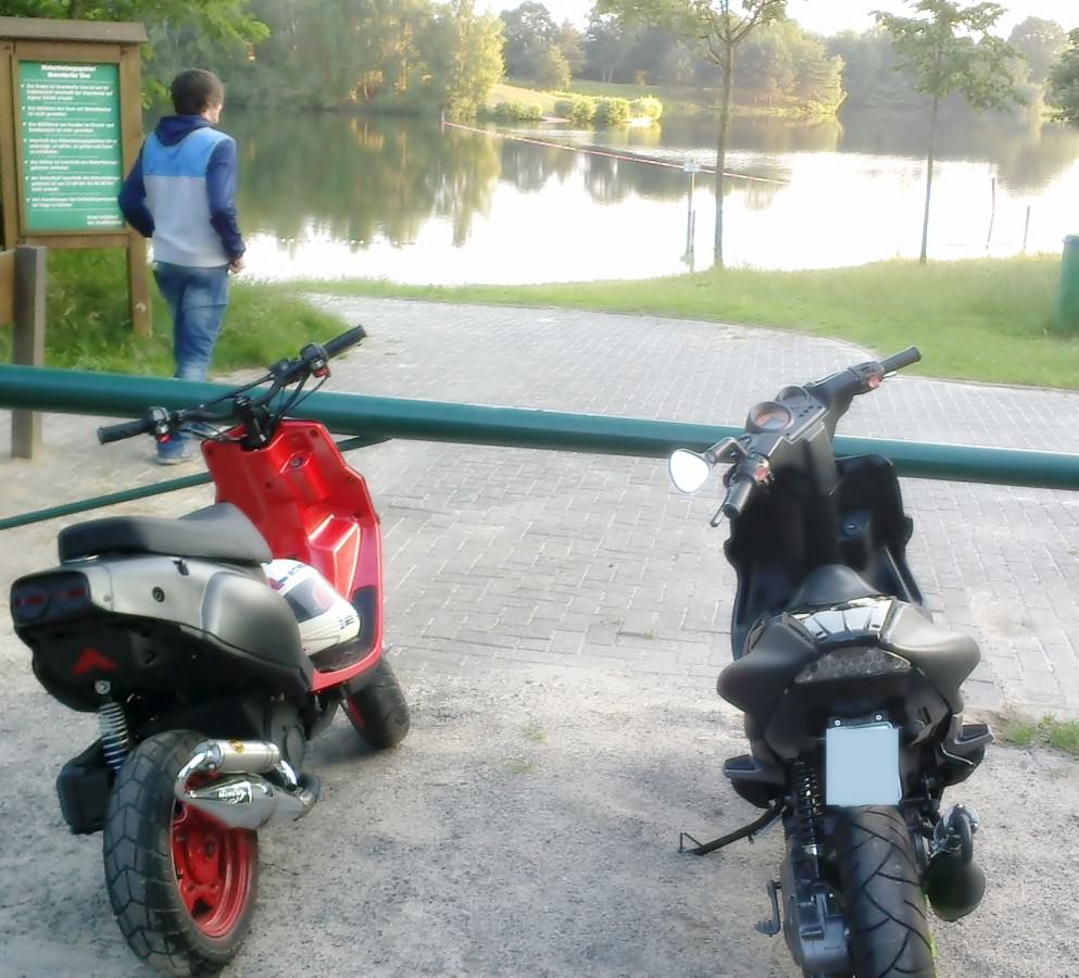 fertig mit scooter soweit