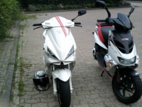 Kumpel und ich am heitzen