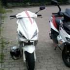 Kumpel und ich am heitzen