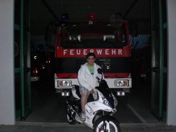 Nach der Feuerwehr Übung
