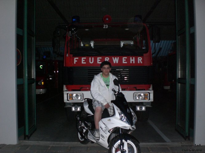 Nach der Feuerwehr Übung
