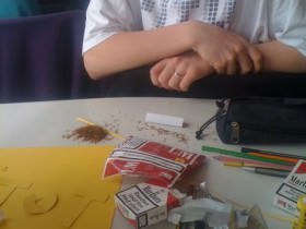 Heute im kunst unterricht xD