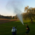 Roller waschen mit Hochdruckreiniger :D