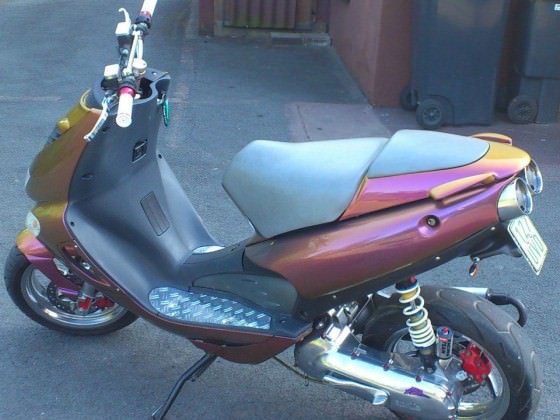 VK meiner aprilia sr50 tuning