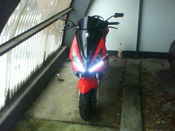 tagfahr led´s  im hellen :D
