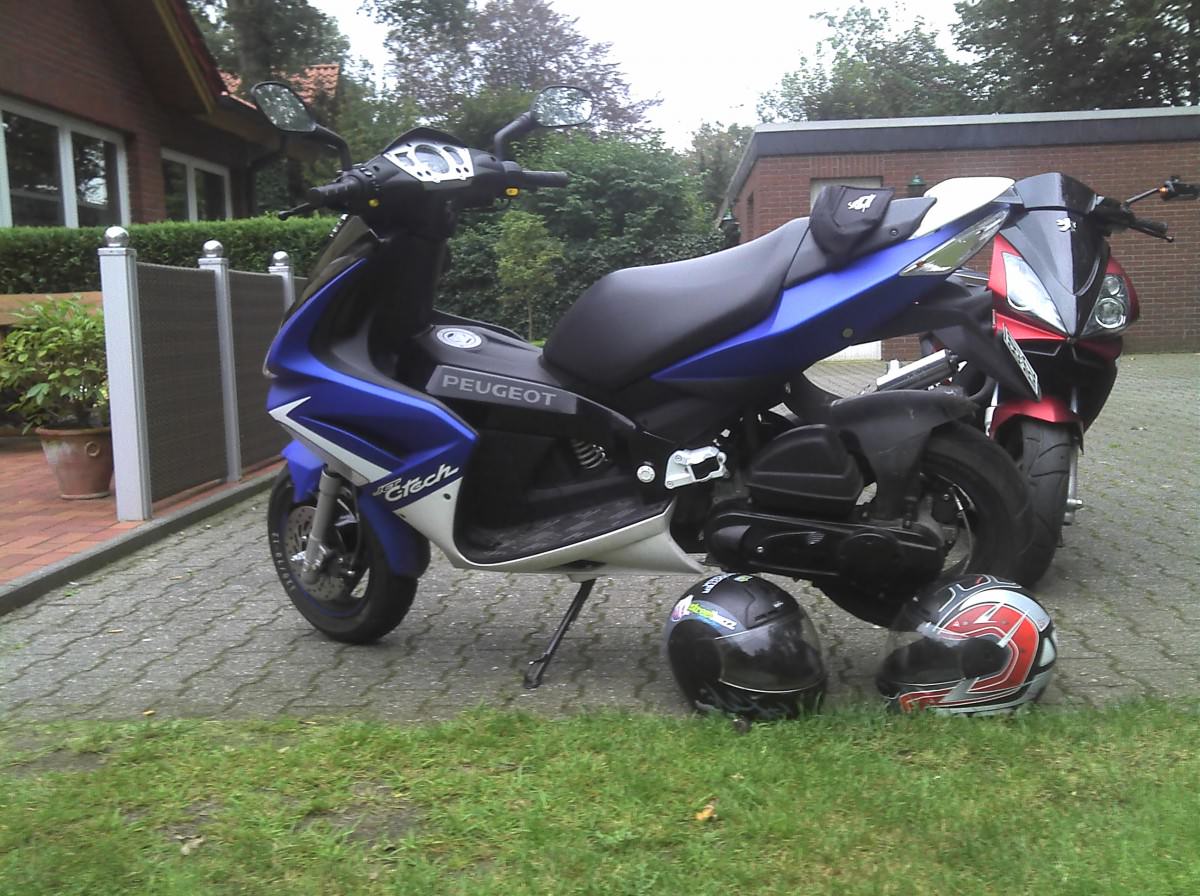 Bluejetty's jet höhergelegt