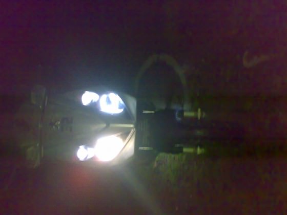 Nacht Fahrt wie ichs hasse :D aber da sieht man wenigstens Die ubb ..