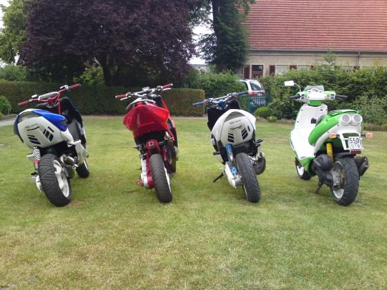 4x70=280ccm! :D