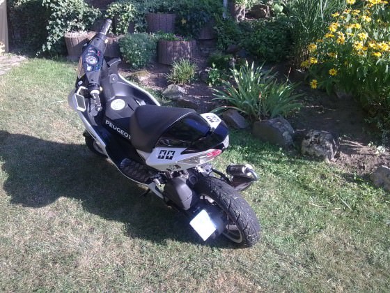 mein roller früher, nun verkaufe ich teile davon