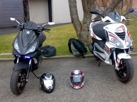 Jetforce vs Piaggio xD