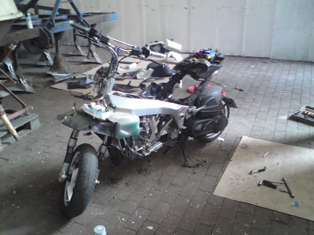 Roller von nem Kumpel gelackt ;D