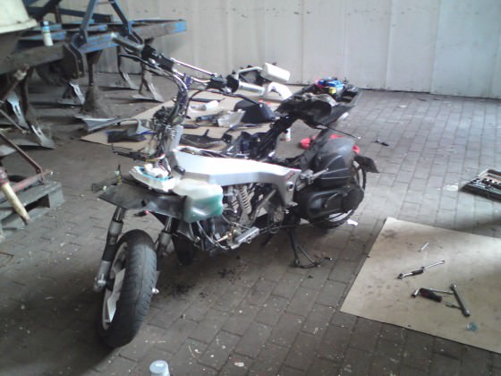 Roller von nem Kumpel gelackt ;D