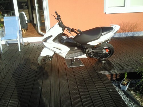 So sah er vor ein paar wochen noch aus