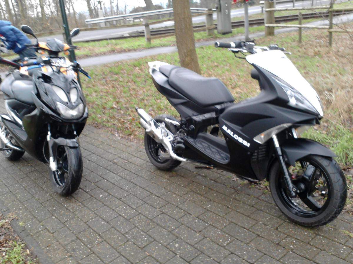 mit freunde am heizen