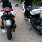 Kumpel und ich am heitzen