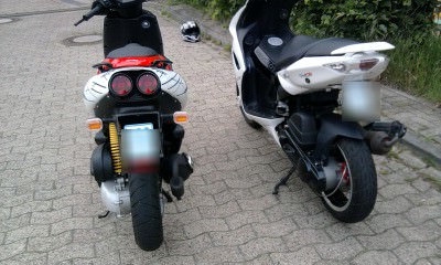 Kumpel und ich am heitzen