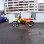 Honda XL600R mit Kickstarter :D :D :D Ich hab das Ding mit meinen 65kg kaum anbekommen