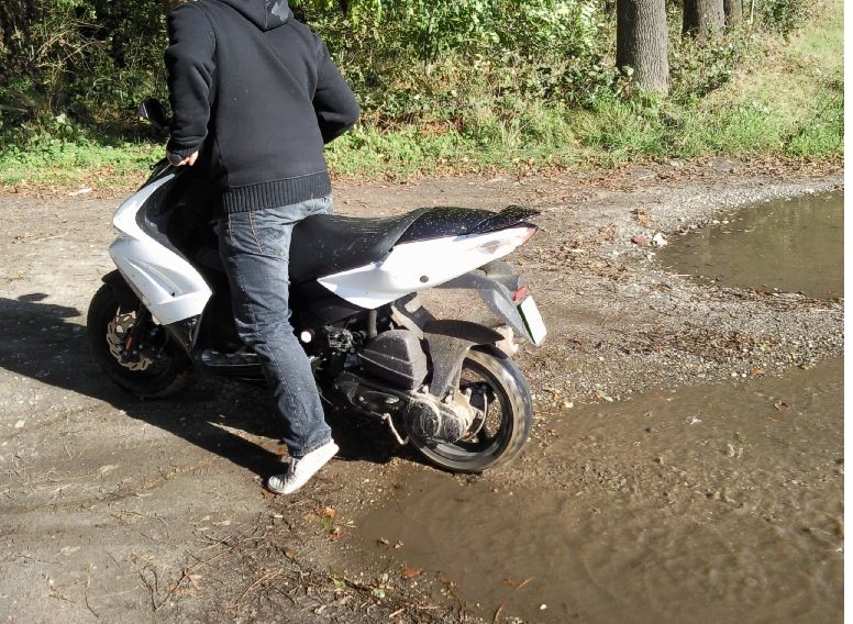 Roller dreckig machen :o