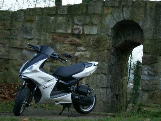 Mit Kumpel in Tecklenburg.