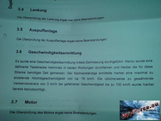 Da haben die ein gutachten gemacht