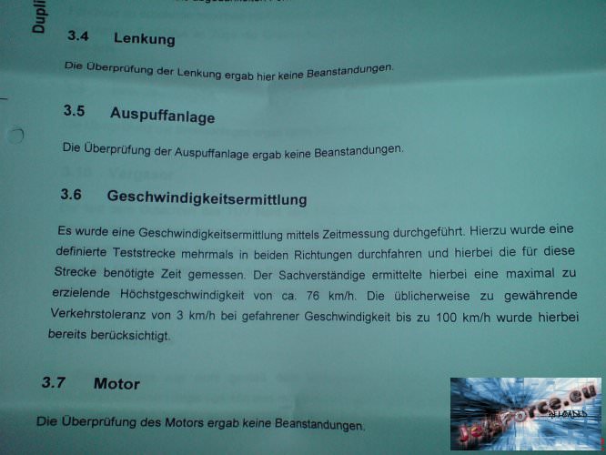 Da haben die ein gutachten gemacht