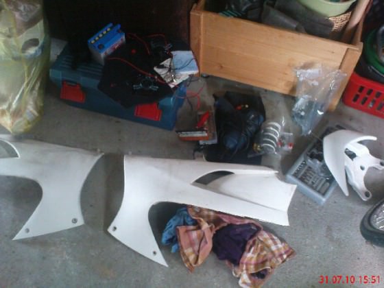 letzte bilder vorm lacken