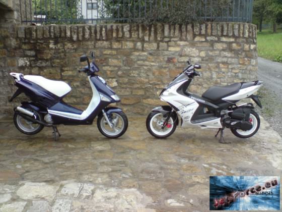Aprilia Vs Peugeot :D