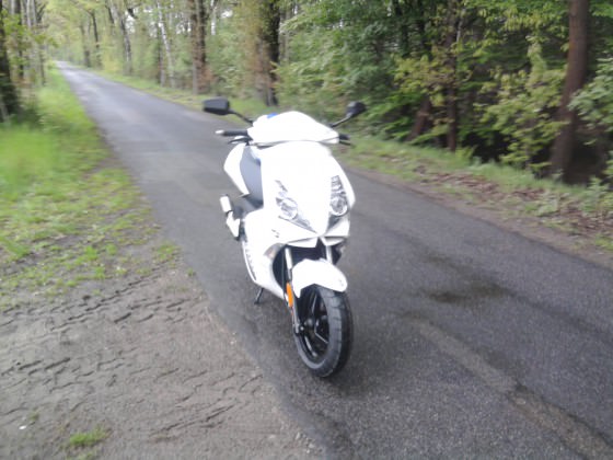 Erste fahrt mit meinenm Scoot
