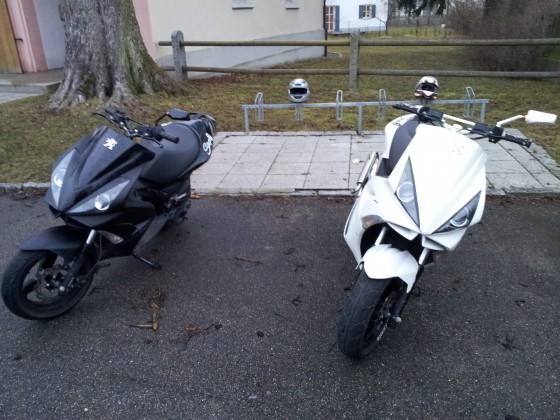 Gestern aufn Darkside Downi drangebaut ;D